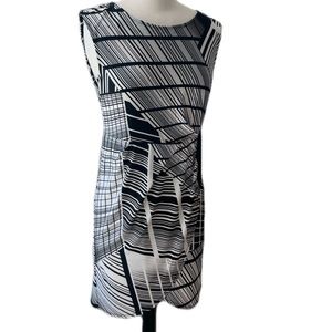 Liz Claiborne sleeveless print dress Small